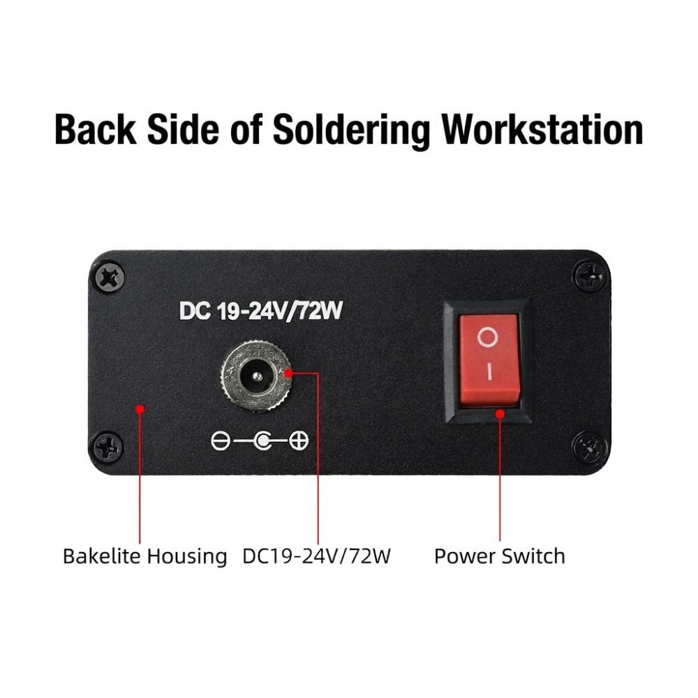 Soldering Station T12 Oled - T12 Soldering Station AC100‑240V OLED Digital