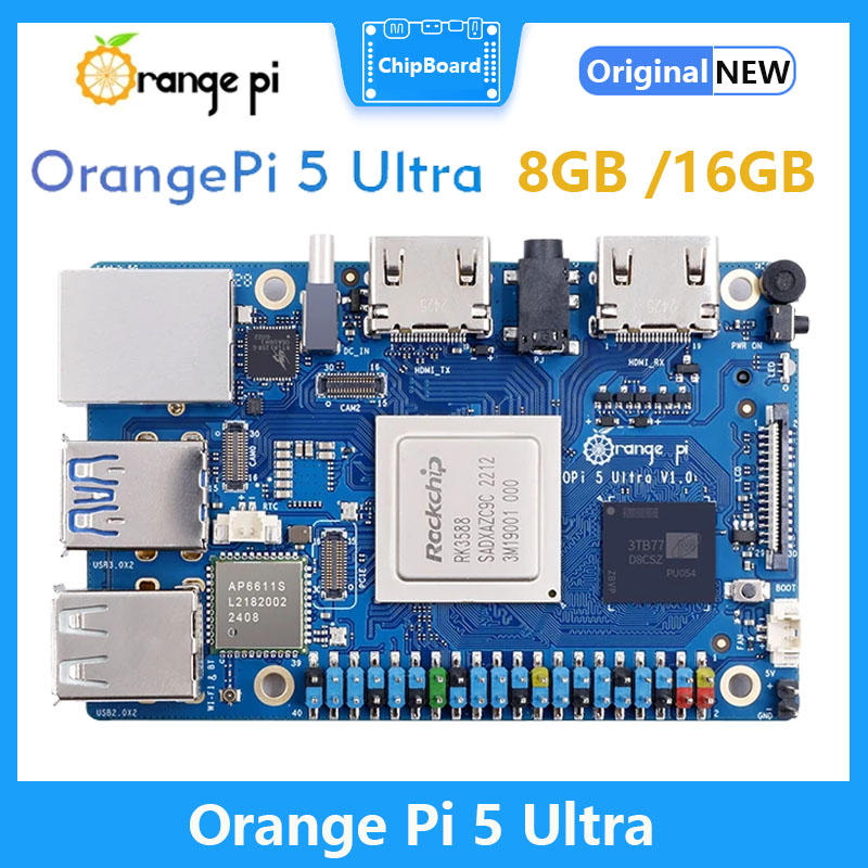 Orange Pi 5 Ultra 8GB/16GB LPD - огляд і ціна Orange Pi 5 Plus 16Gb