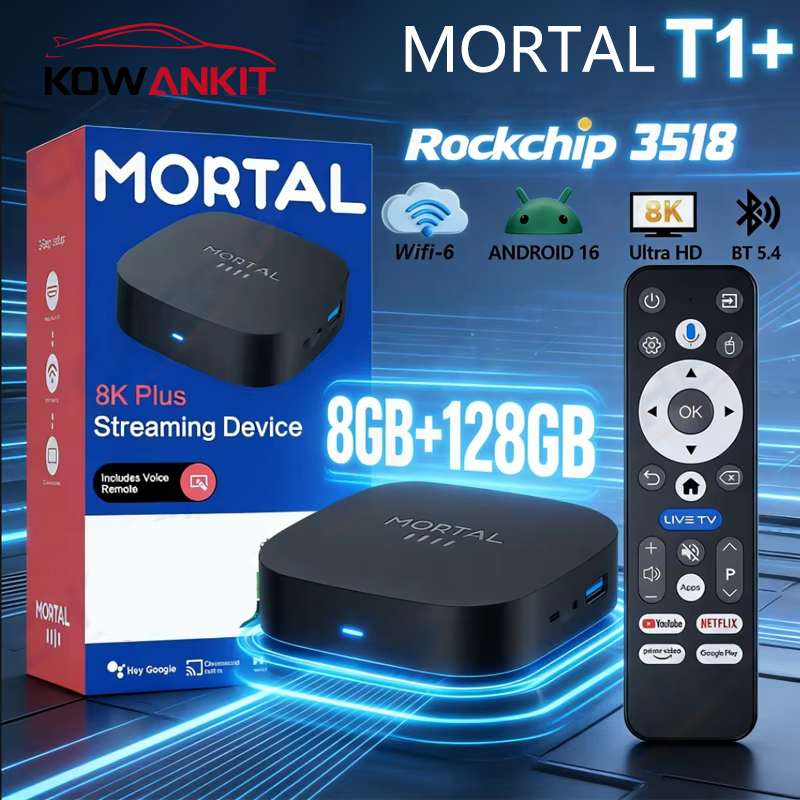 2026 New Android TV Box T1+ Ro - огляд і ціна Khadas Vim4 8Gb