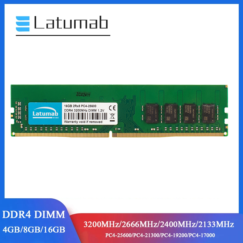 Latumab RAM DDR4 Desktop Memor - огляд і ціна Khadas Vim4 8Gb